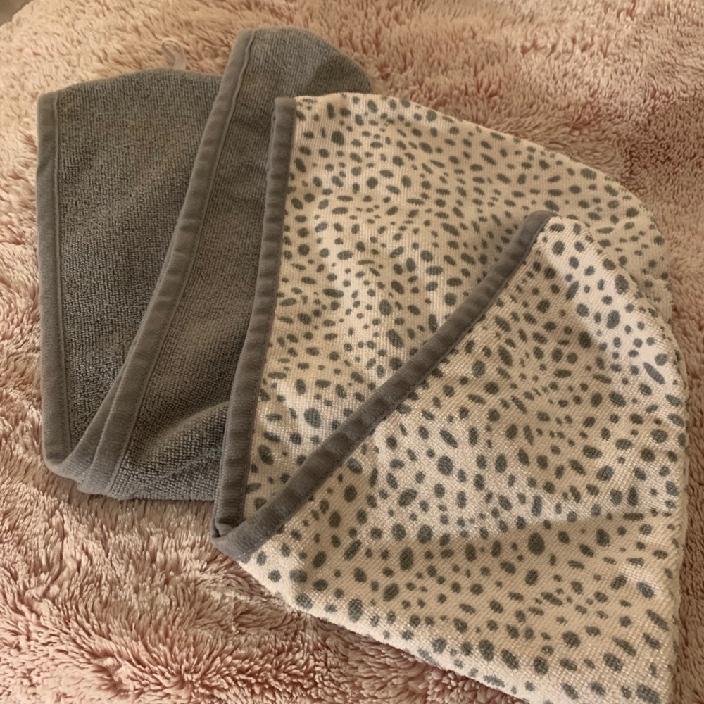 Turbin style after shower hair wrap